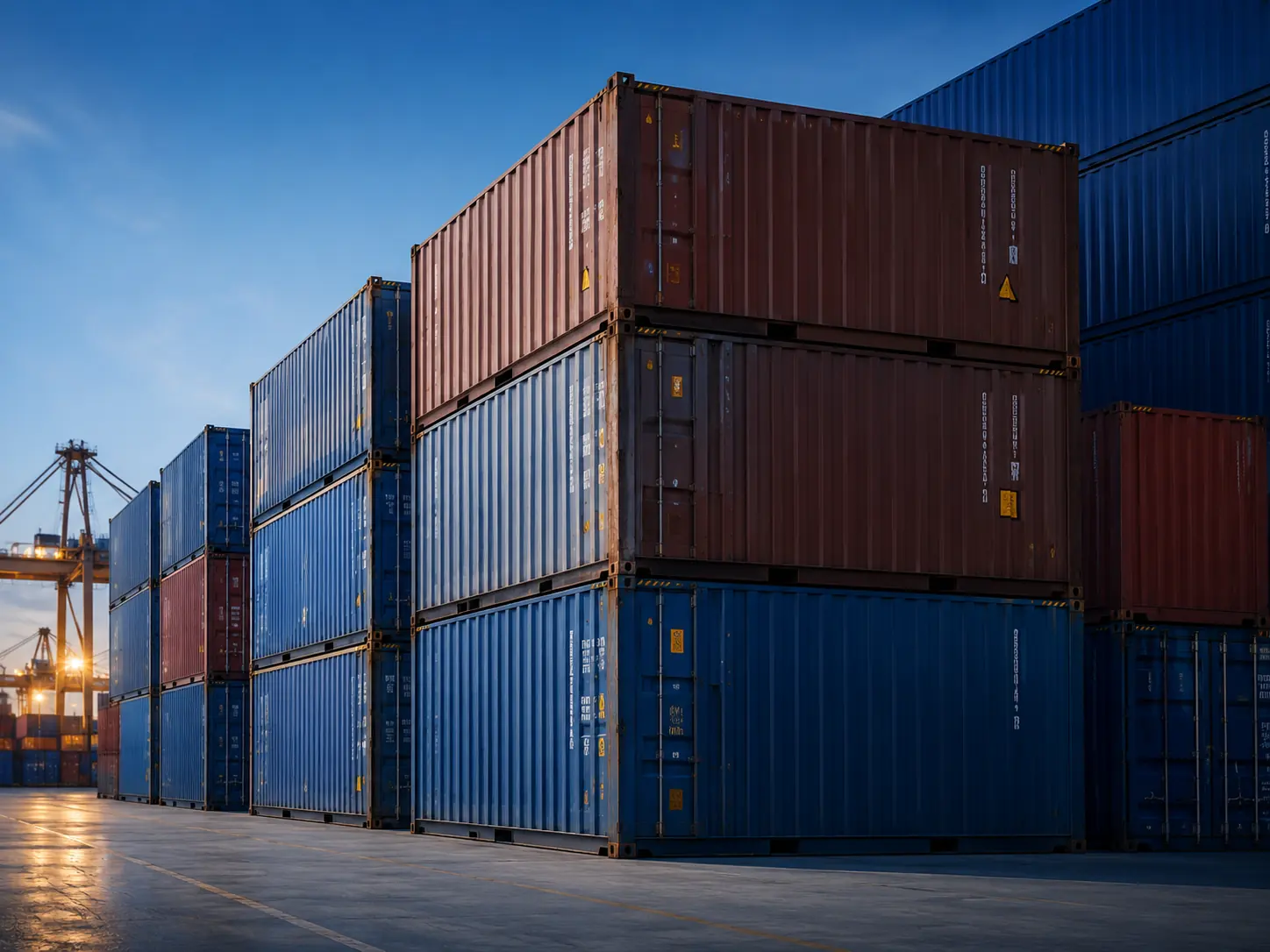 Containers for regulated export support