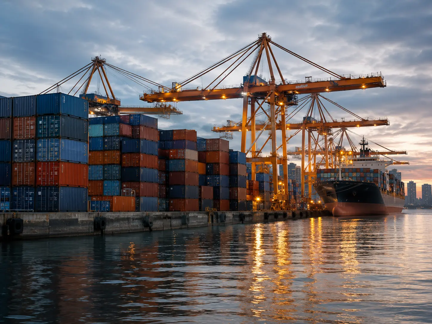 Project procurement at container port