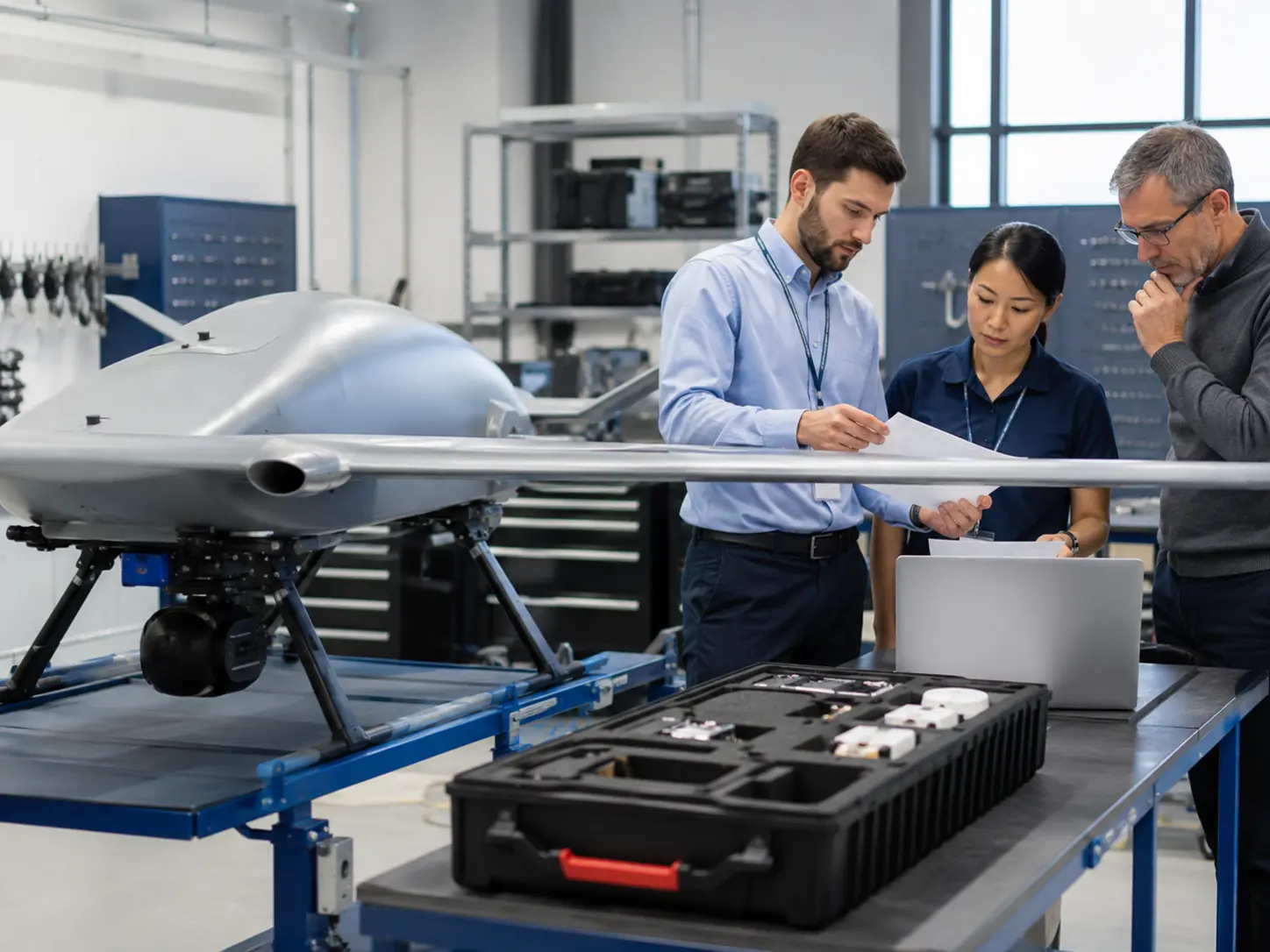 Dual-use UAV export compliance project