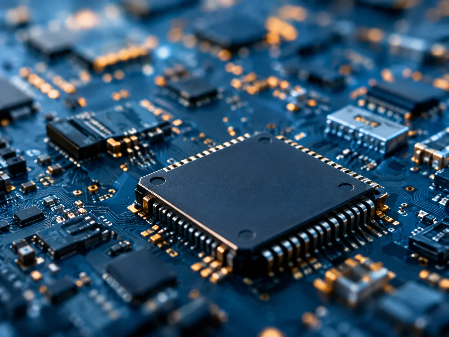 Electronic components and circuit board