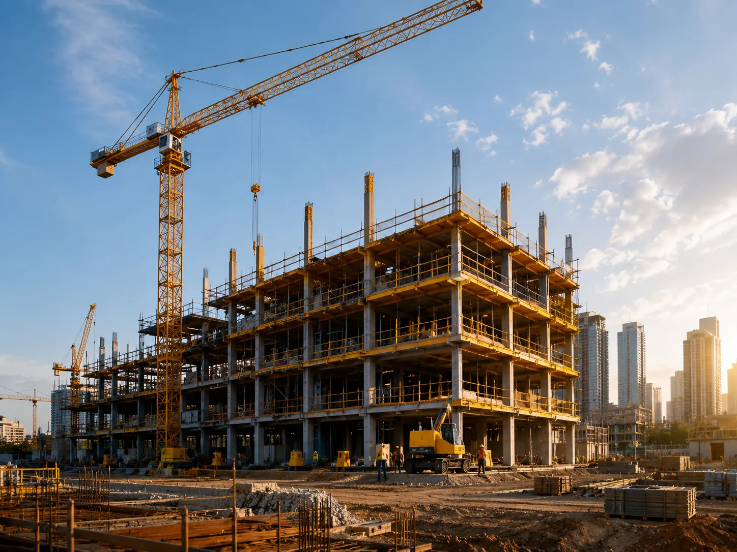 Engineering and construction site