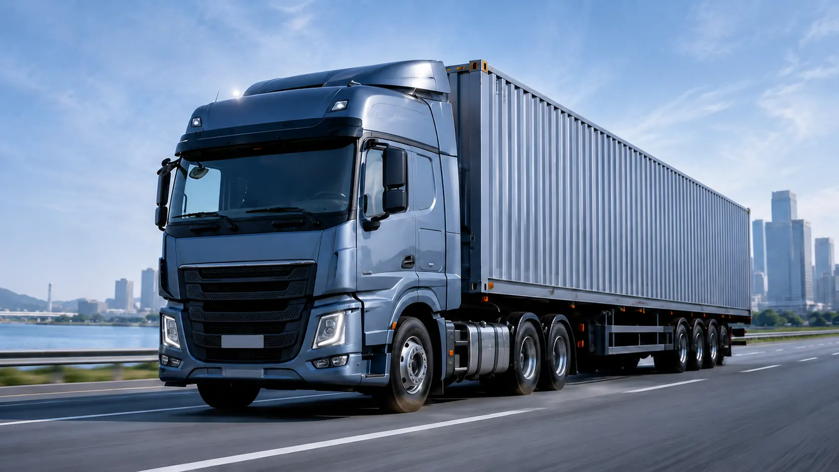 Commercial tractor truck